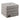 Matelas plié, simple, multi-gris (4 couches)