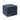 Matelas plié, simple, bleu - noir (4 en interne)