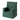 Fauteuil enfant XL, vert/vert clair