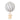 Ballon 10 cm, gris