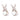 Wallstories, lapin Sally, petit, 2 pcs.
