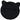 Cochon silicone, noir