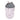 Gourde avec paille 270 ml - gris foncé