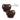 Sucettes 2-pack, 0-6 mois-chocolat