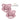 Lot de 2 sucettes +6 mois - vieux rose