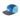 Casquettes, Block Fleece 5 panneaux bleu (taille M, 1,5-3 ans)