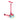 Trottinette pour enfants avec lumière LED, primo - rouge
