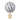 Ballon, 20 cm, bleu poudre