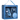Coffret cadeau avec couverture lapin et muselière, bleu