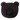 Coussin bébé Panda - noir