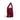 Sac à langer, rouge foncé (velours) 
