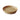Assiette ronde, lot de 2 - moutarde