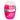 Capsule snack à emporter, rose