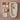 Stofble, 3 pak (dusty rose/wild flower/brun)