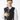 Housse extensible - Petits pois/noir