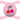 Sucette haut 6-16 mois - rose