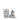 Thermos de conservation des aliments - gris pastel (350 ml)