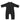 Costume en laine, Storkel 92/98, noir