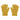 Gants grip 1-2 ans, moutarde